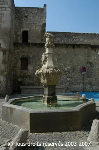 A fountain in Pernes 