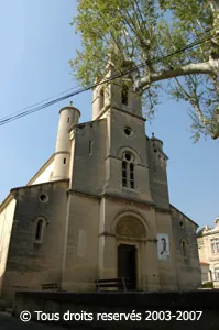 A church in Pernes 